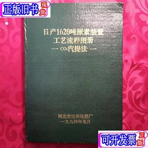 日产1620吨尿素装置工艺流程图册 河北省沧州化肥厂