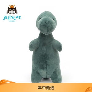 英国Jellycat大大斑点霸王龙绿色恐龙公仔安抚毛绒玩具可爱玩偶