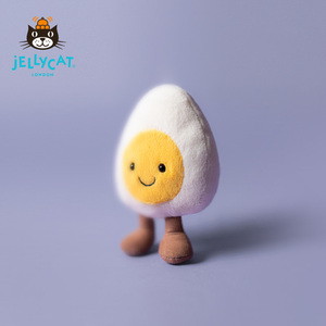 英国Jellycat趣味水煮蛋吃货系列毛绒玩具陪伴宝宝礼品公仔