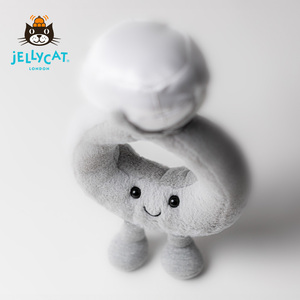 英国Jellycat趣味钻石戒指毛绒玩具甜蜜浪漫公仔玩偶情侣送礼