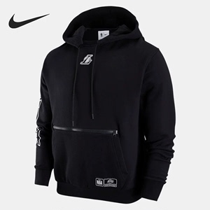 正品Nike/耐克洛杉矶湖人队 男子篮球连帽套头卫衣 DH9454-010