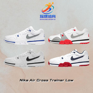 耐克Nike Air Cross Trainer Low白红蓝运动休闲板鞋男CQ9182-101