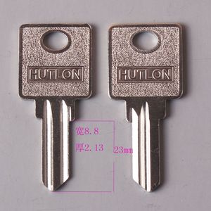 亚杰短款固力槽钥匙胚子宾馆锁钥匙坯原版钥匙玻璃门塑钢门钥匙胚