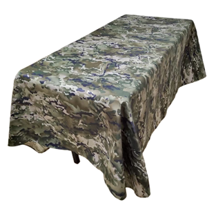 定做加工迷彩桌布室内会议室桌套台布窗帘货架帘迷彩布料