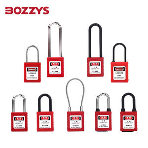 博士工业绝缘安全挂锁钢制锁梁LOTO能量隔离停工检修锁具BD-G01