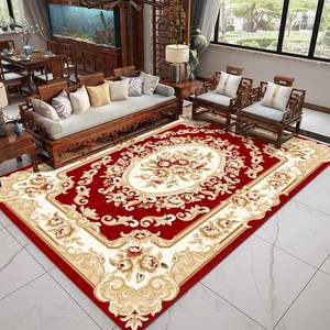东升地毯 3D立体雕花 新西兰羊毛混纺欧式茶几客厅沙发卧室大地毯