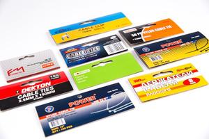包装纸卡印刷定做彩色飞机孔对折卡头片纸卡标签吊牌吸塑纸卡背卡