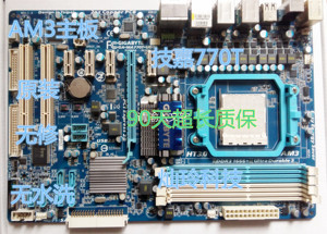技嘉GA-MA770T-UD3P /US3/UD3/D3L独立AM3全固态DDR3开核主板770