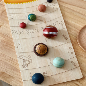 太阳系八大行星拼图儿童天文认知配对板早教益智星球玩具科学启蒙