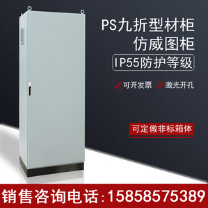 IP65配电柜仿威图控制柜PS九折机柜/ES五折柜工控柜管廊ACU柜定制