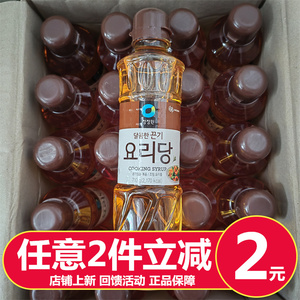 韩国进口清净园料理糖浆烘焙麦芽糖稀水饴韩式料理糖调味品家用