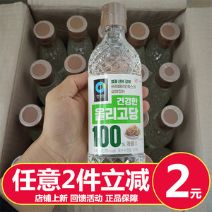 韩国进口清净园水饴玉米糖浆1.2kg/瓶低聚糖稀烘焙食用麦芽糖浆