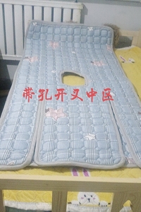 老人护理床垫家用多功能医用翻身加厚褥子单双摇床专用褥子带便空