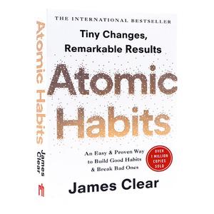 【自营】Grit 坚毅 英文原版 Atomic Habits An Easy Proven Way自我提升管理 人性的弱点/学习之道/简单的逻辑学/ James Clear