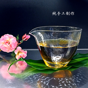 现货 日本进口佐佐木玻璃公道杯 加厚耐热玻璃分茶器功夫茶具配件