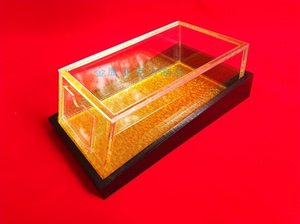 药店名贵中药材参茸贵细展示盒亚克力透明有机玻璃摆放陈列展示盒