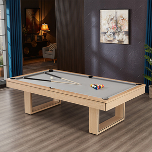 标准型台球桌家用室内美式黑八家庭成人多功能乒乓球三合一桌球台