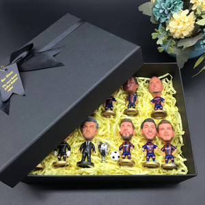 巴萨足球明星纪念品梅西库蒂尼奥莱万人玩偶公仔男生喜欢礼物周边