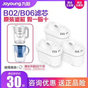 九阳净水壶JYW-B02/B06滤水壶家用自来水过滤器净水器滤芯