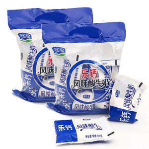 【新日期】君乐宝酸奶乐钙风味酸牛奶小袋酸奶炒酸奶100gx10袋