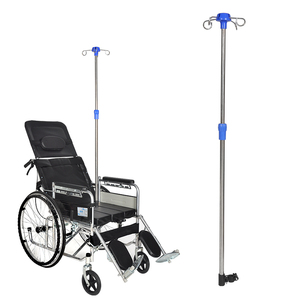 衡互邦轮椅专用输液架电动轮椅输液架老人输液架残疾人专用输液架