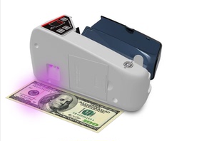 亨力V30便携式点钞机 插电+电池两用多国货币迷你小型带UV/WM验钞