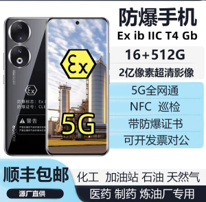 工业防爆手机本安EX化工厂制药炼油煤矿加油站NFC巡检全网通5G