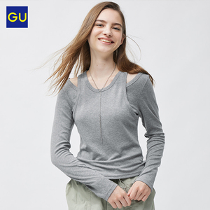GU极优 女装背心T恤两件套一款两穿休闲时尚2024春季新款 B349885
