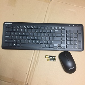 联想原装无线键盘鼠标套装超薄巧克力键盘台式笔记本一体机KB317W