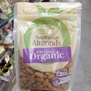 澳洲Macro organic almonds有机杏仁扁桃仁巴旦木 cashew腰果核桃