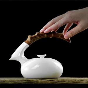 南山匠人北山羊壶茶壶套装陶瓷家用手工茶壶送礼陶瓷茶具泡茶