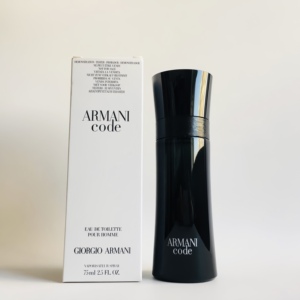绝版Armani阿玛尼Code黑色密码印记男士淡香水75ml简装且买且珍惜