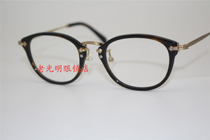 日本JINS女款圆形复古近视眼镜框架LCF15A298B