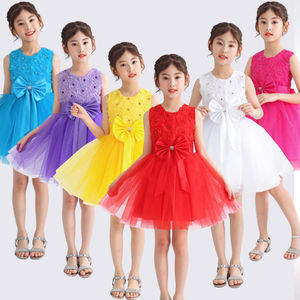 六一儿童演出服女童跳舞公主裙小学生幼儿园蓬蓬纱裙舞蹈表演服装