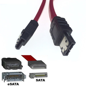 ESATA转SATA转换线高速移动硬盘盒屏蔽数据线外置扩展卡转换线1米