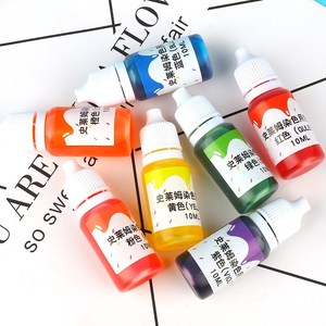 做泥用水晶泥史莱姆食品级色素染调24色大瓶全套颜料科学实验便宜