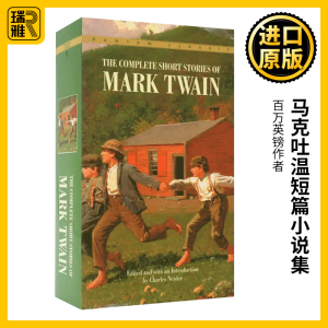 马克吐温短篇小说集 英文原版 The  Complete Short Stories of Mark Twain 经典文学故事集 百万英镑作者 全英文正版英语书籍