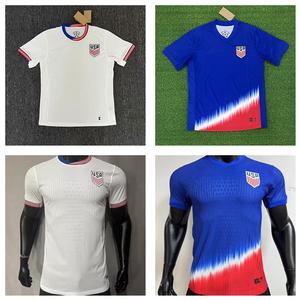 2024新款美国队主/客/第二客场球迷版球员版短袖足球衣训练足球服