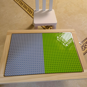 方拓积木改造infontan桌子变成LE高积木桌适合小颗粒和大颗粒底板