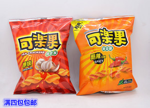 台湾进口 可乐果豌豆 酥豆原味 辣味 古早味脆怀旧零食88克