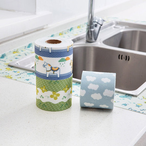 卫生间浴室厨房防水贴纸 自粘水槽台面防水贴 多功能洗菜盆吸湿贴
