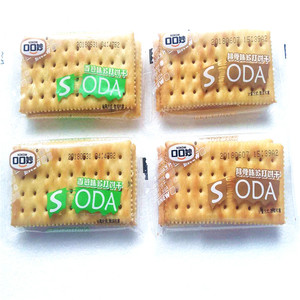 口口妙SODA散装长条苏打饼干梳打1500克排骨味零食休闲食品