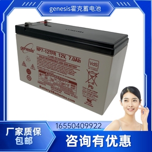 艾诺斯genesie霍克蓄电池NP-12V5A7A17.2A 24B 33A38AH65AH 100FR