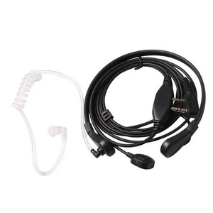 适用宝峰UV5R 888S对讲机手指喉控喉震空气导管耳机骑车战术耳麦