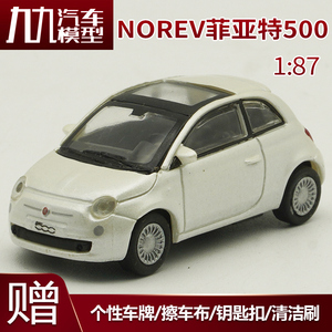 诺威尔 norev 1:87 菲亚特 FIAT 500 塑料汽车模型袖珍车模