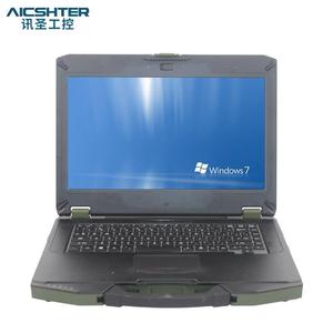 AICSHTER 讯圣军绿色三防笔记本电脑14英寸AIC-S140/I7-6500U