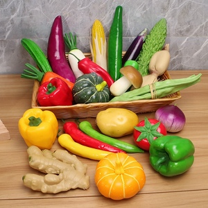 仿真水果蔬菜模型塑料果蔬摆件橱窗展厅装饰儿童拍摄面包食物道具