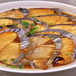 马加鱼马鲛鱼温州特产鱼干货海鱼片过年送礼咸鱼美食鲅鱼干500g