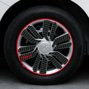 本田新锋范轮毂贴专用钢圈碳纤维贴纸改装轮圈车贴轮胎划痕遮挡