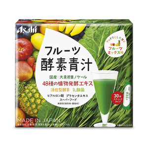 Asahi朝日酵素水果青汁日本原装低卡冲饮乳酸菌酵母透明质酸